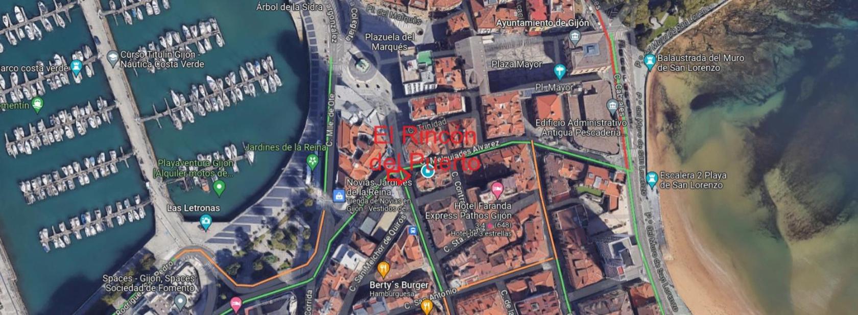 El Rincon Del Puerto Apartment Gijon Ngoại thất bức ảnh